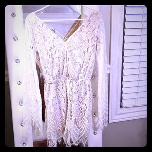 Lace romper